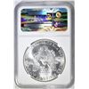 Image 4 : 1986 AMERICAN SILVER EAGLE, NGC MS-69