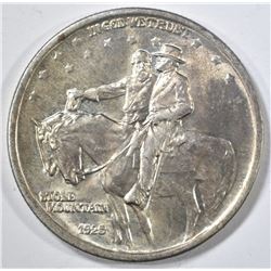 1925 STONE MOUNTAIN COMMEM HALF DOLLAR GEM BU