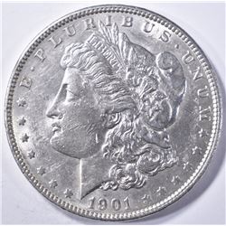 1901 MORGAN DOLLAR  AU/BU