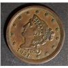 Image 1 : 1851 HALF CENT, AU+