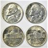 Image 2 : BU ROLL OF 1944-D JEFFERSON SILVER “WAR” NICKELS