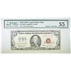 Image 1 : 1966 $100 RED SEAL LEGAL TENDER NOTE, PMG 55