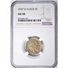 Image 1 : 1937-D 3 LEG BUFFALO NICKEL NGC AU-58