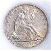 Image 2 : 1861 SEATED HALF DOLLAR, NNC CH BU