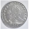 Image 1 : 1806 BUST HALF DOLLAR, AU/BU NICE!