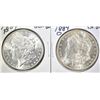 Image 1 : 1884 GEM BU & 84-O CH BU MORGAN DOLLARS
