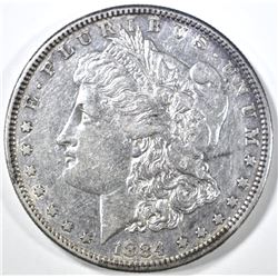 1884-S MORGAN DOLLAR AU