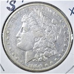 1904-S MORGAN DOLLAR XF