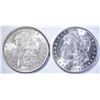 Image 1 : 1899-O GEM BU & 1900 BU MORGAN DOLLARS