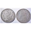 Image 1 : 1886-O VF & 1879 AU BETTER DATE, MORGAN DOLLARS