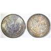 Image 2 : 1882-O & 1883-O CH BU MORGAN DOLLARS WITH COLOR