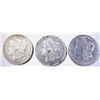 Image 1 : 1881 AU, 90-S AU & 1903 VG MORGAN DOLLARS