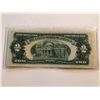 Image 2 : 1953 A Series RED SEAL 2 Dollar Bill Nice Early US Note