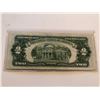 Image 2 : 1928 G Series RED SEAL 2 Dollar Bill XF High Grade Note