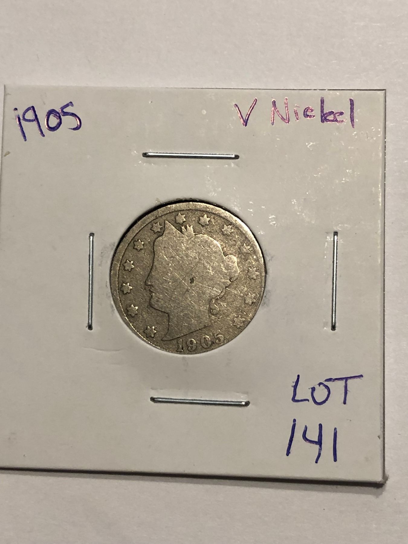 1905 Liberty Head V Nickel Nice Early US Coin