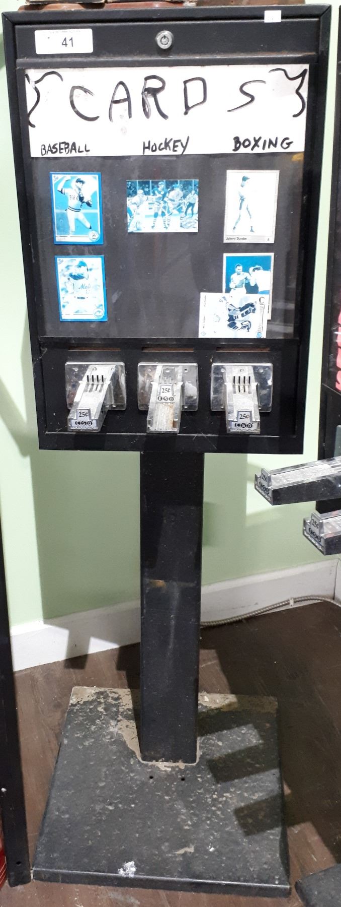 COLLECTOR CARD VENDING MACHINE