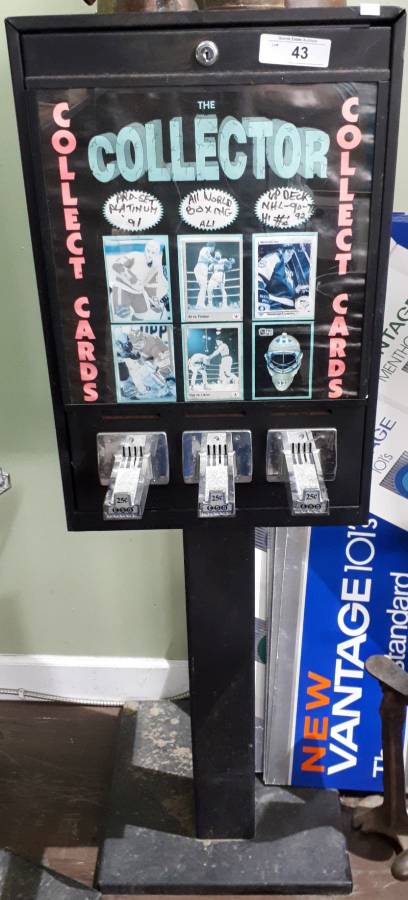 COLLECTOR CARD VENDING MACHINE
