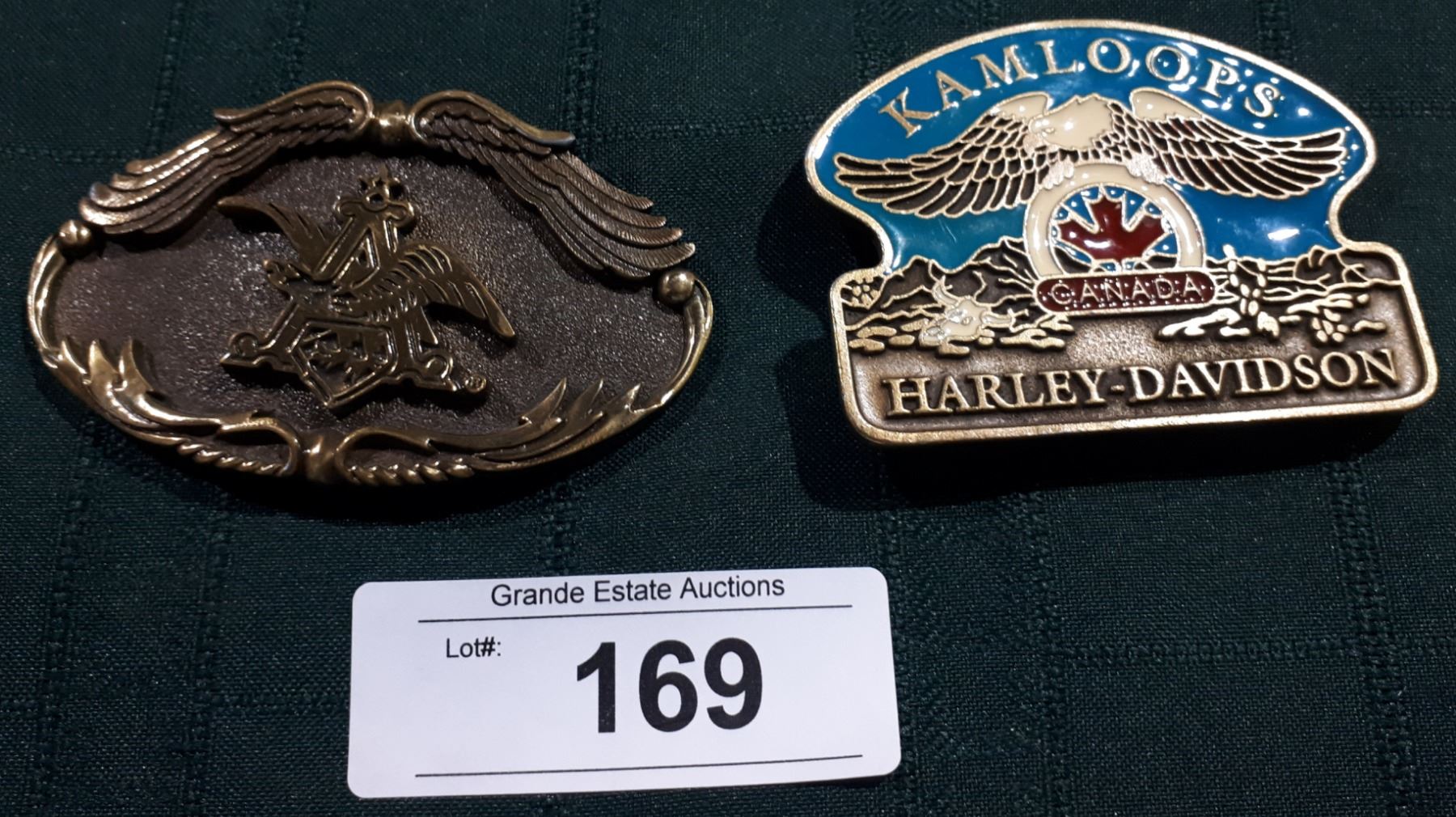 harley davidson belt buckle