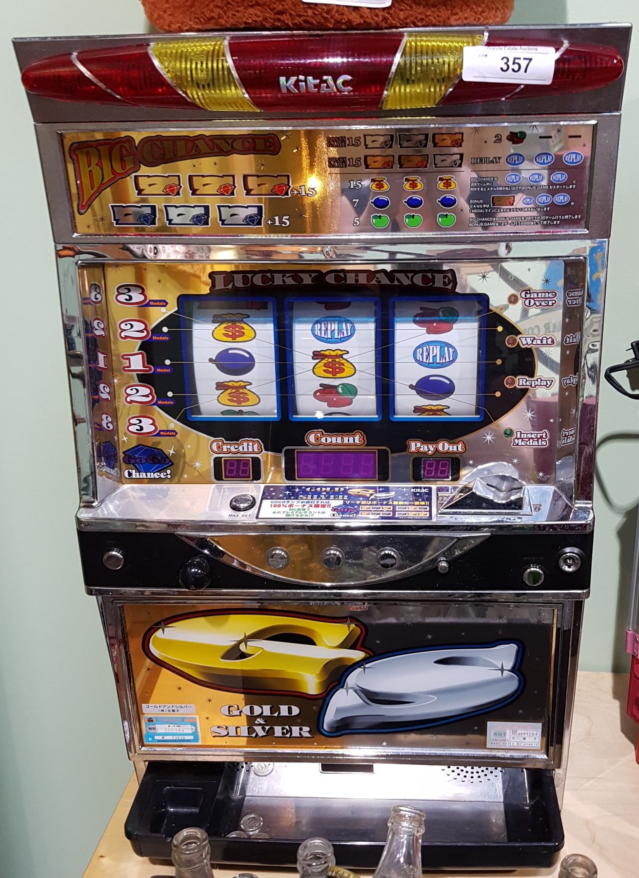 Gold And Silver Slot Machine
