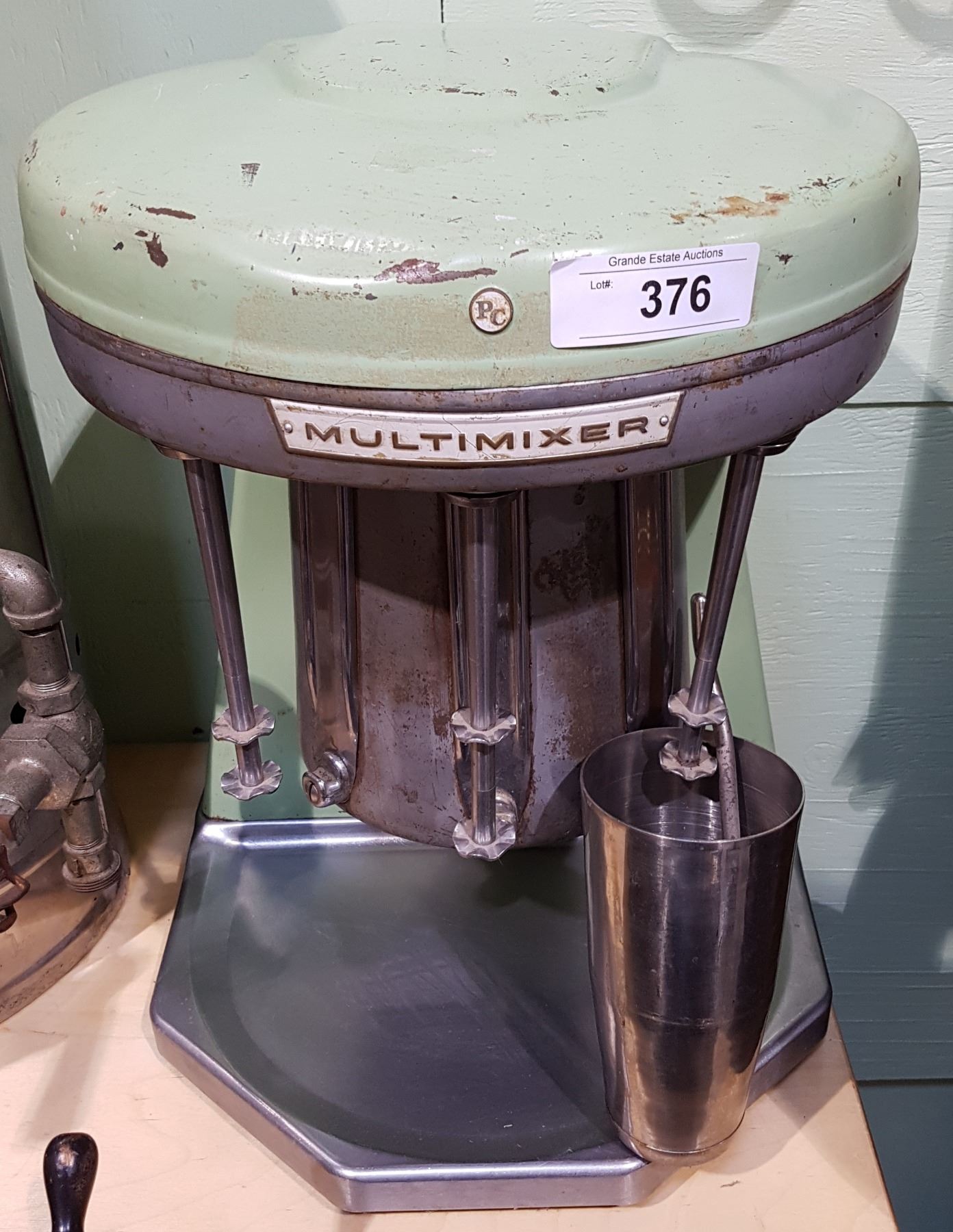 VINTAGE MULTIMIXER 3 HEAD MILKSHAKE MACHINE