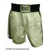 Image 1 : HSC: 1974 Muhammad Ali Fight Worn Trunks from Fra