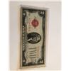 Image 1 : 1928 G Sereis 2 Dollar RED SEAL Bill in XF High Grad