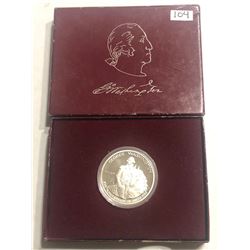 1982 Silver George Washington Commemorative Half Dollar in Original Box