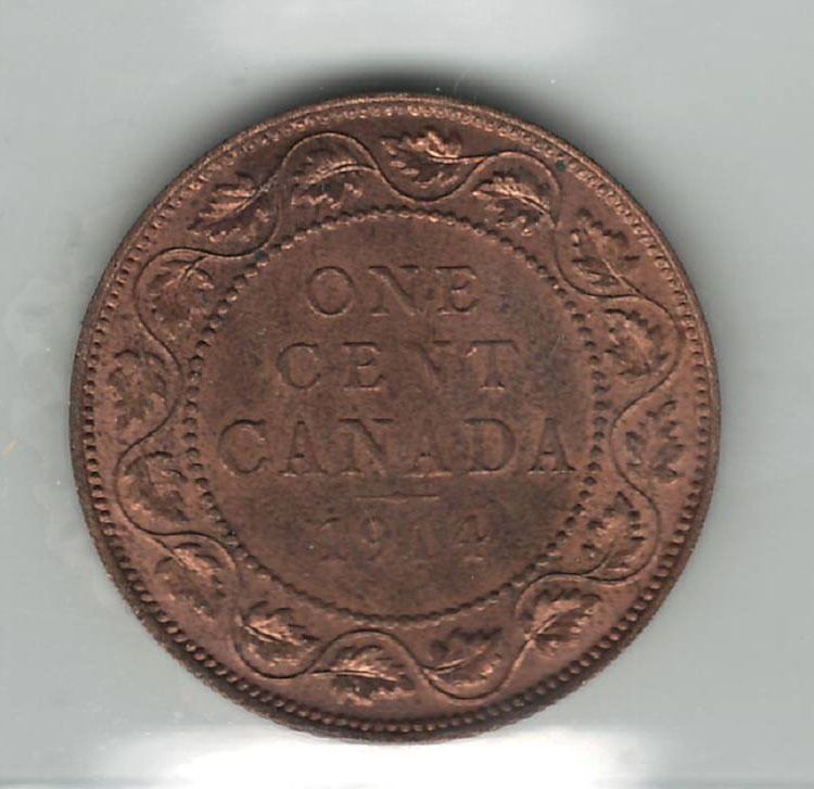 1914 Canada 1 Cent