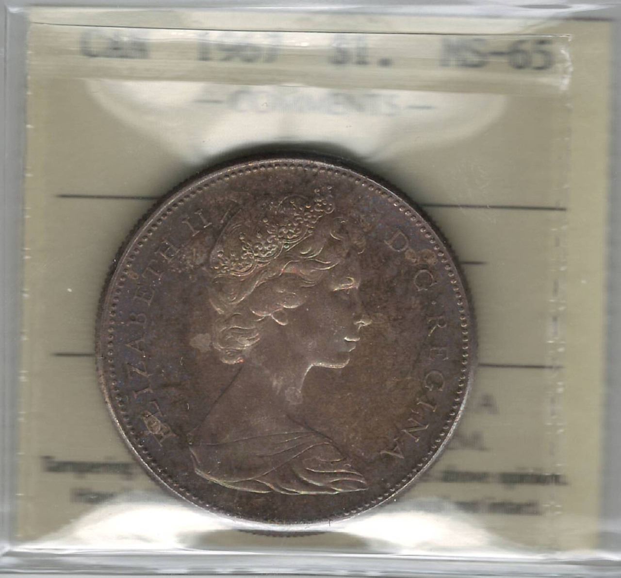 1967 Canada 1 Dollar