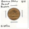Image 1 : 1821 German Gold Coin