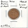 Image 1 : 1902-A German Gold Coin