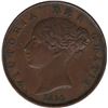 Image 2 : 1854 Great Britain 1/2 Penny