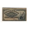 Image 1 : 1900 Canada 25 Cent Note