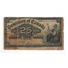 Image 1 : 1923 Canada 25 Cent Note