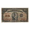 Image 1 : 1923 Canada 25 Cent Note