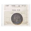 Image 1 : 1859 Canada 1 Cent