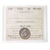 Image 1 : 1920 Canada 5 Cent