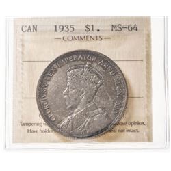 1935 Canada 1 Dollar