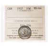 Image 1 : 1937 Canada 10 Cent