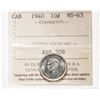 Image 1 : 1940 Canada 10 Cent