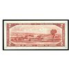 Image 2 : 1954 Canada 2 Dollar ERROR NOTE