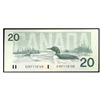 Image 2 : 1991 Canada 20 Dollar ERROR NOTE