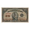 Image 1 : 1923 Canada 25 Cent Note