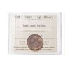 Image 1 : 1933 Canada 1 Cent