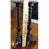Image 1 : PAIR OF VINTAGE CAST CANDLE STICK HOLDERS
