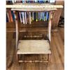 Image 1 : ANTIQUE WOOD STEP STOOL