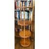 Image 1 : ROUND MAPLE LOOK WHAT-NOT SHELF