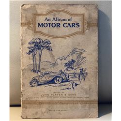 COLLECTOR ALBUM FOR CIGARETTE CARDS - CLASSIC CARS - BRITAIN