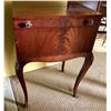 Image 1 : ANTIQUE SEWING CABINET - MINOR DAMAGE TO VENEER