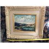 Image 1 : FRAMED ORIGINAL LANDSCAPE OIL - ARTIST UNKNOWN